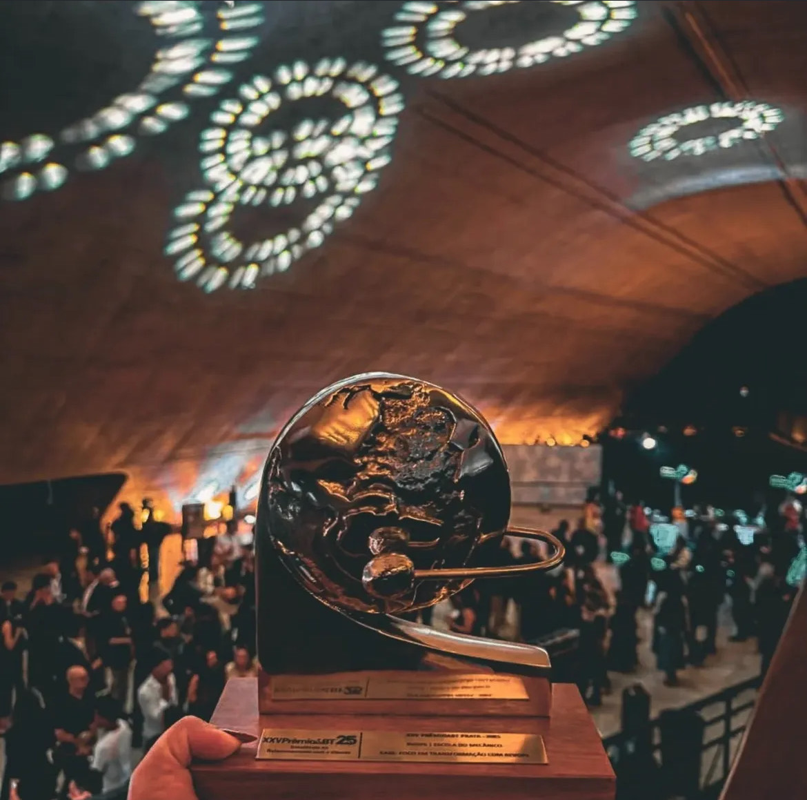 Registro da cerimônia do PrêmioABT 2025 no Memorial da América Latina