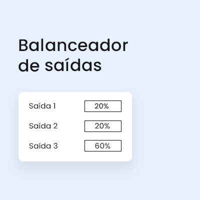 Balanceador de Saídas no Bot