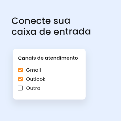 Canal de E-mail na Caixa de Entrada